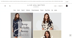 Desktop Screenshot of liveunlimitedlondon.com